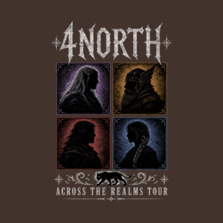 4 North - Across The Realms Tour (Alternate Design)